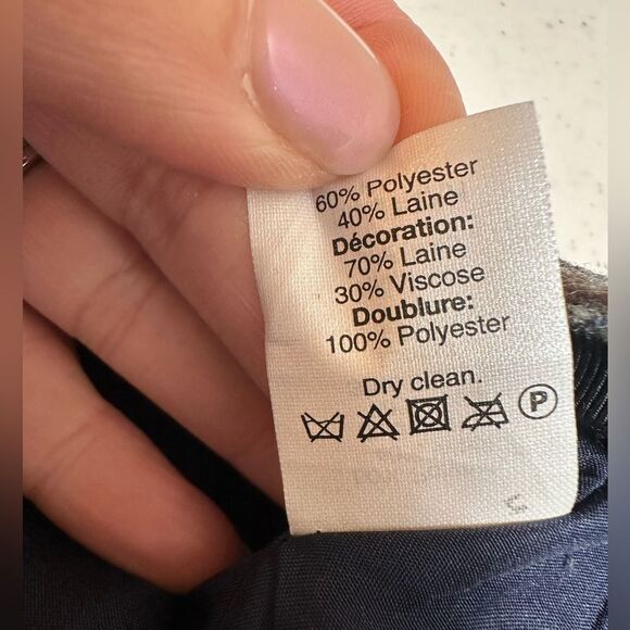 NEW J. Crew Double-Notch Houndstooth Wool Blend Mini Skirt Women’s Size 12 - Picture 11 of 16